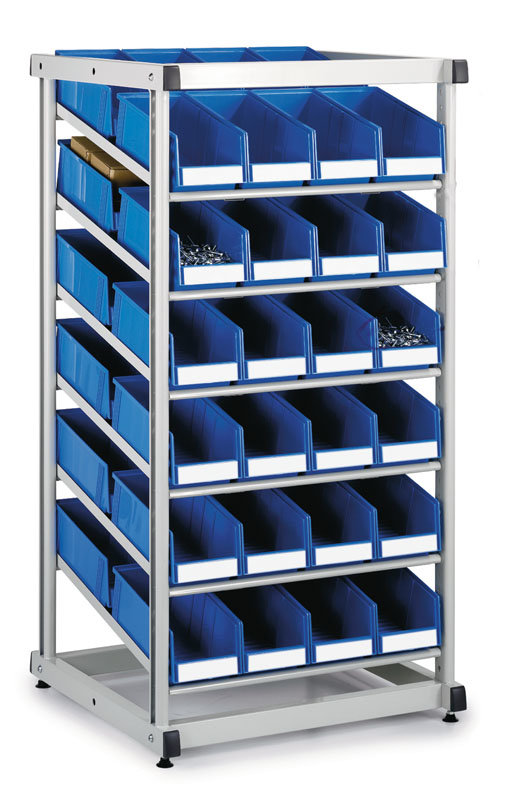 Stacking bin racks Treston